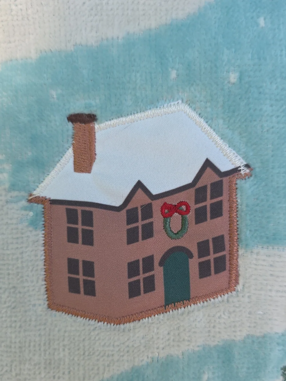 NWT One Christmas Hand Towel 100% Cotton Ice Skating Trees Snow Winter ⛸️❄️🌲
